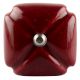 Solid Cherry Square Ceramic Wine Stopper